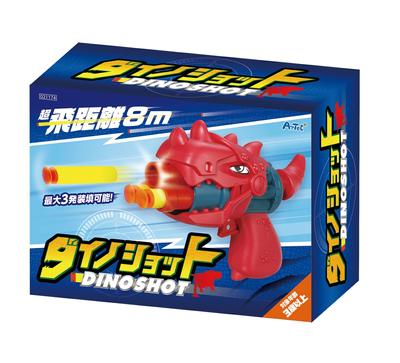 Artec Dino Shot 21174 Toy Educational Play Gun Dinosaur Sponge Safety Children's Indoor/Outdoor