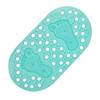 Foot-Shaped Massage Bathroom Mat