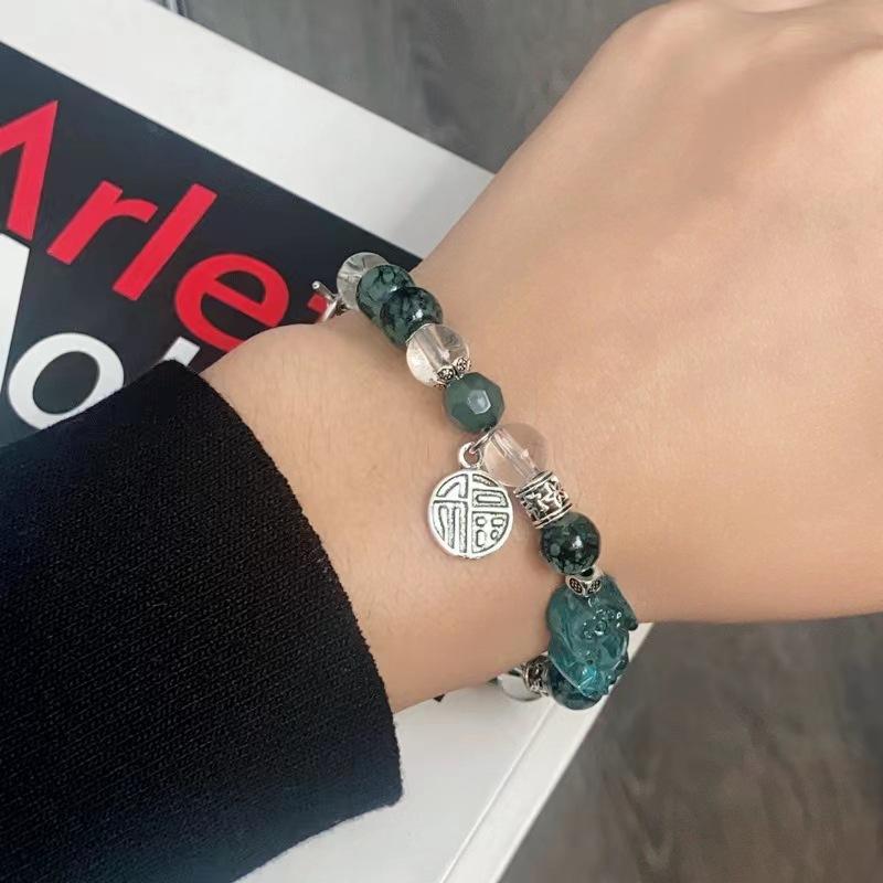 Multilayer Arrival New Bracelet For Women Alloy Glass National Wind Jewelry