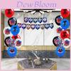 Poppy Playtime Huggy Wuggy Birthday Party Decorations Premium Set Of Balloons And Cake Toppers