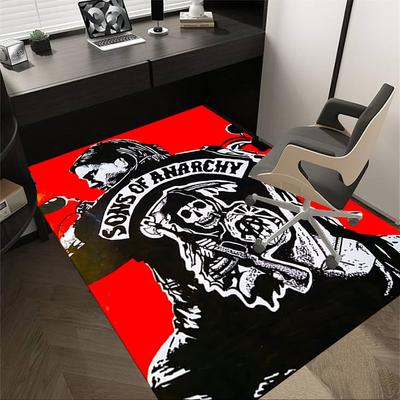 1pc Sons of Anarchy Carpet, Office Rug Outdoor Mat Home Decor Area Carpet Festival