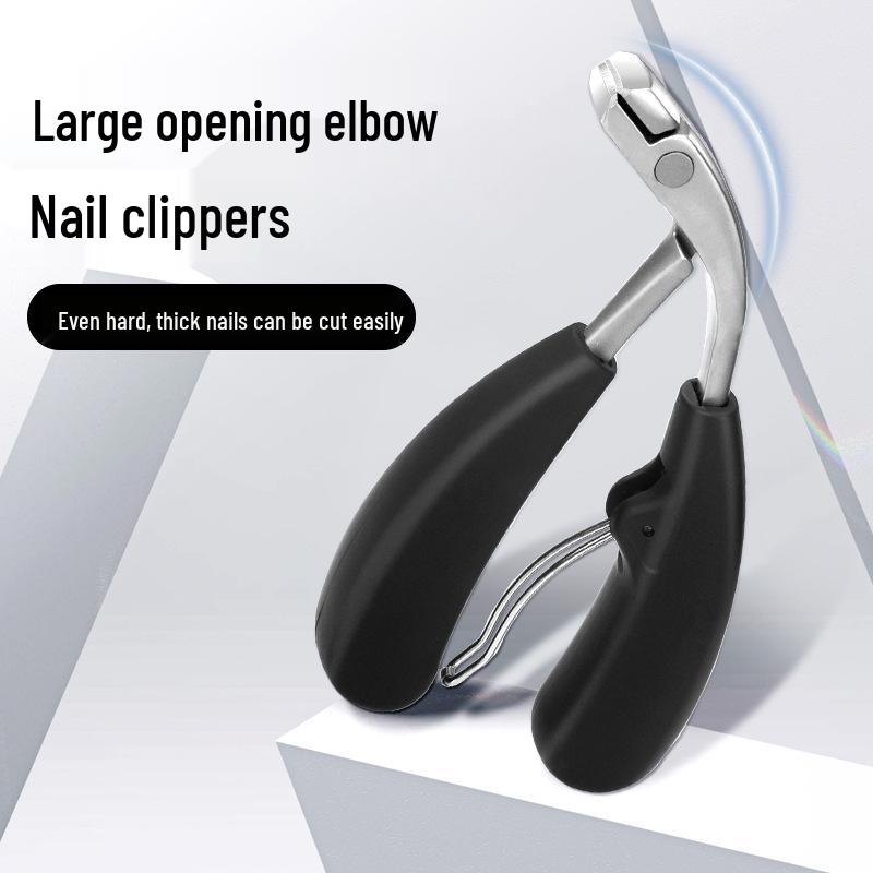 

Large Opening Ingrown Nail Clipper with ABS Handle for Thick Nails