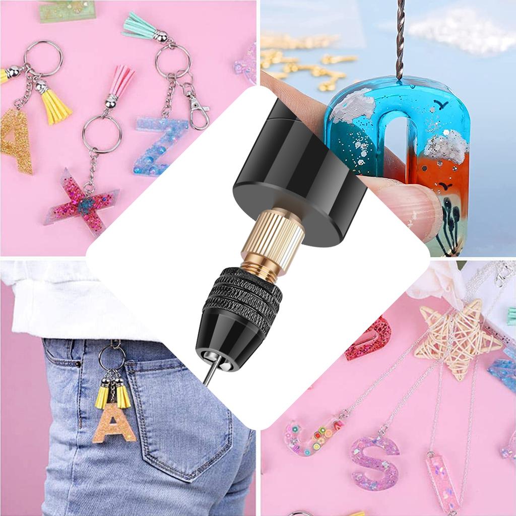 Handbohrmaschine Mini Elektrische Bohrmaschine DIY Elektrische USB Elektrische Bohrmaschinenwerkzeuge Für Epoxidharzherstellung DIY Schmuckanhängerherstellung Elektrowerkzeuge