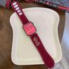 Nylon Velcro Loop Strap for Apple Watch Series 5-9, SE, Compatible with iWatch 7-8