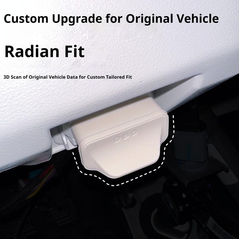 For Geely EX2 Starray EM-i Emgrand Preface Car OBD Silicone Protective Cover Waterproof and Dustproof Cover for Automotive Parts