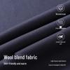 Langdeng Washable Wool-Blend Business Casual Men's Jacket