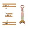 3 Inches In Length Adjustable Door Tool Bifold Closet Door Ergonomic Design High Efficiency Reliable Performance