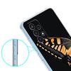 Clear Phone Case for Samsung Galaxy A13 A51 A71 A21S A12 A11 A31 A52 A41 A23 A53 A73 A32 5G A03S Soft Silicone Cover Butterfly