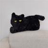 Creative Cartoon Cat Plush Pillow With Embroidered Animal Design For Sofa And Bed Comfort