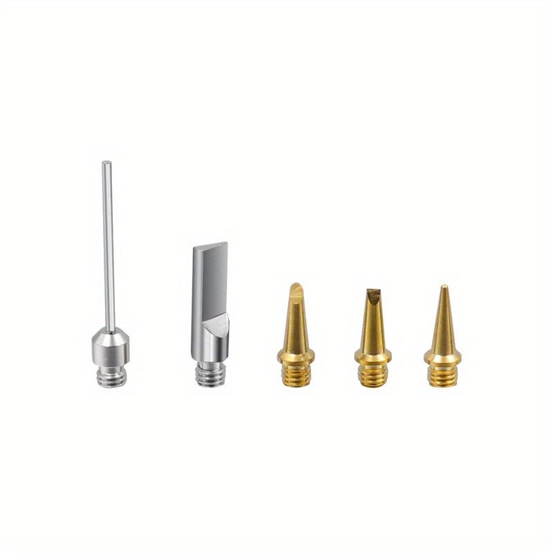 

5/6 PCS Welding Gun Head Accessories Portable Replacement Ignition Rapid Hot Welding Head Manual Tool