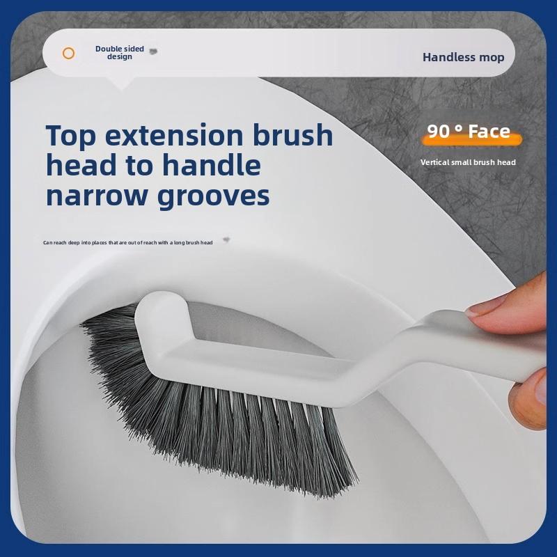 Multifunctional Gap Cleaning Brush - Window Groove Cleaning Tool for Bathroom and Toilet Gap Cleaning and Two-in-one Floor Brush