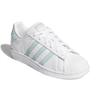 Adidas Superstar 'White/Ash Green/Silver Metallic' Sneakers Women's Sneakers B41509