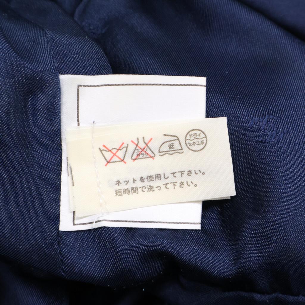 CHANEL [Domestically Authorized] 98A P11948V06806 CC Logos Wool Bolero Docking Long dress 40 blueUsed