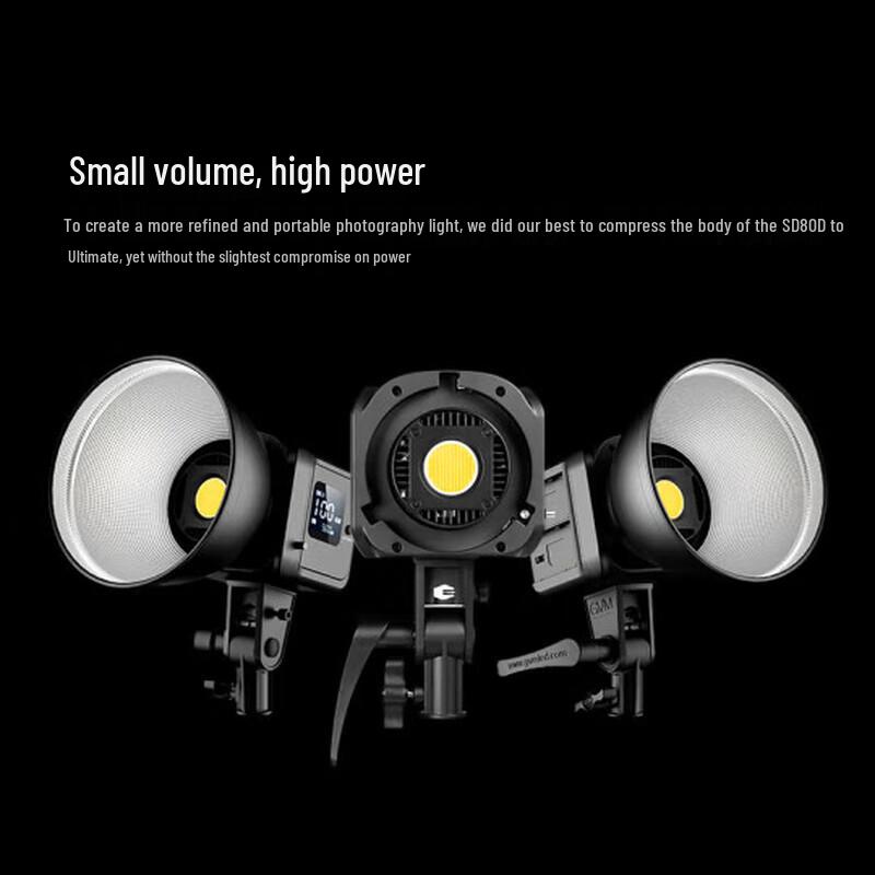 GVM 80W Bi-Color LED Video Light Kit
