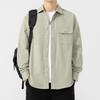 Spring New Trend American Heavy Cotton Shirt Casual Jacket Men's Jacket