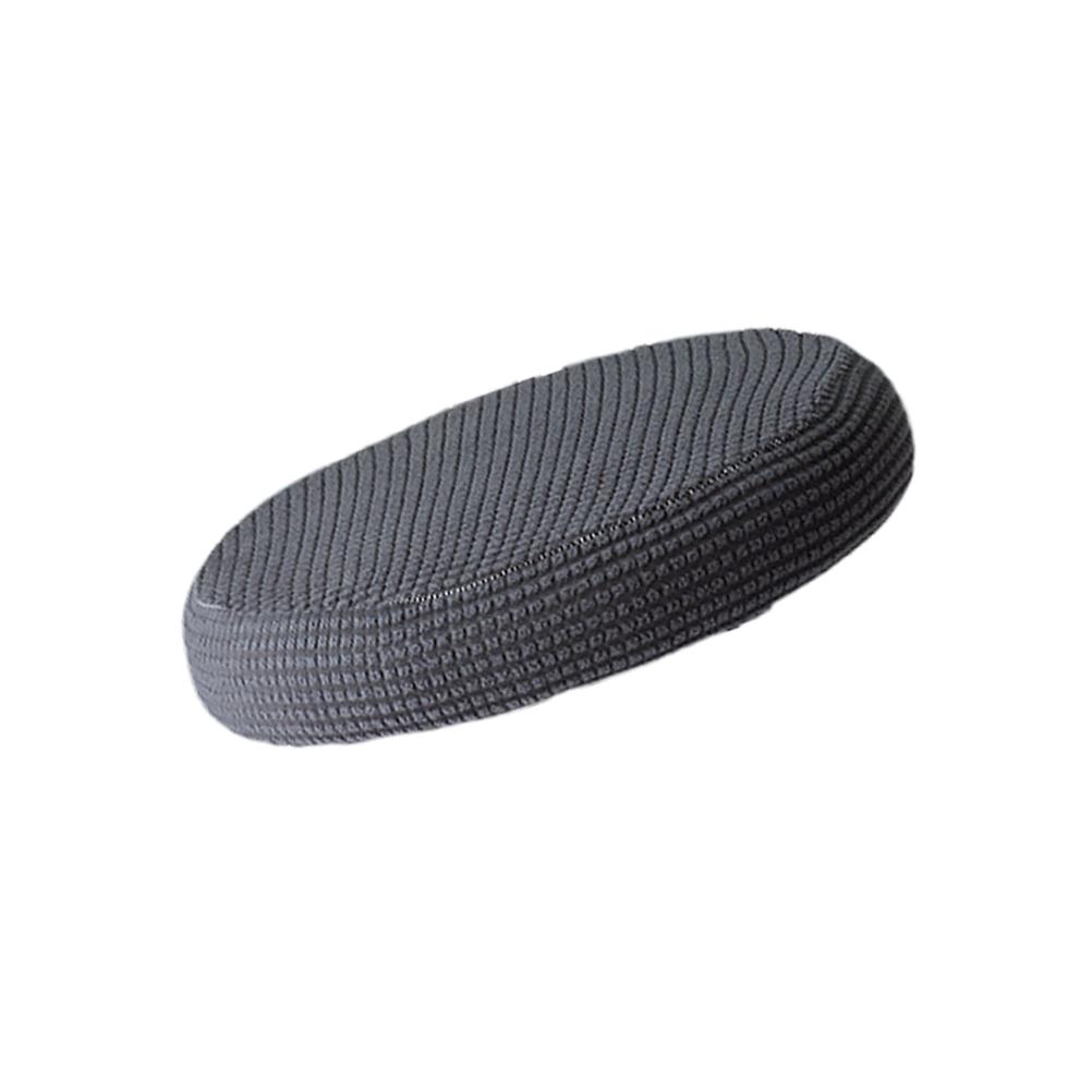 

Chair Cover Elastic Stretchy Round Seat Protector For Dining Room Hotel Party Office Banquet Ceremony Dark Gray 30-38Cm темно-сірий колір