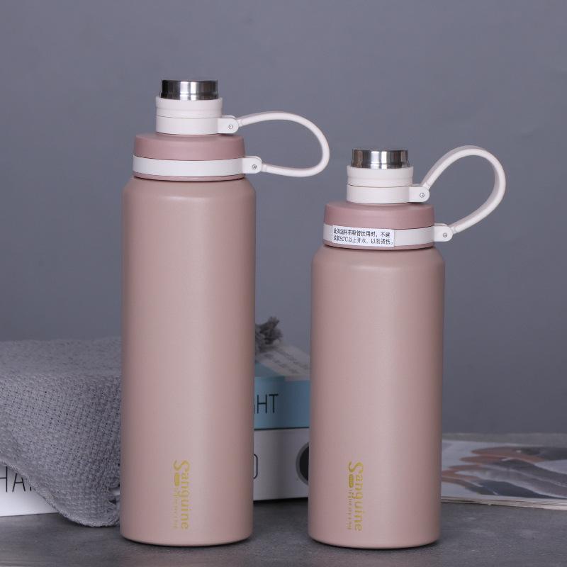 

Новая модная сетчатая соломенная спортивная кружка из нержавеющей стали для занятий спортом на открытом воздухе, портативная кружка для слинга 600ml