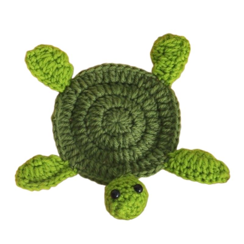 Handmade Crochet Animal Shaped Drink for Kitchen X3UC