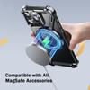 Etui Oatsbasf na telefon iPhone 16/15/14/13 Pro Max z Magsafe Obrotowy Magnetyczny Stojak 360° Metalowa Bezramkowa Pokrywa Ochronna