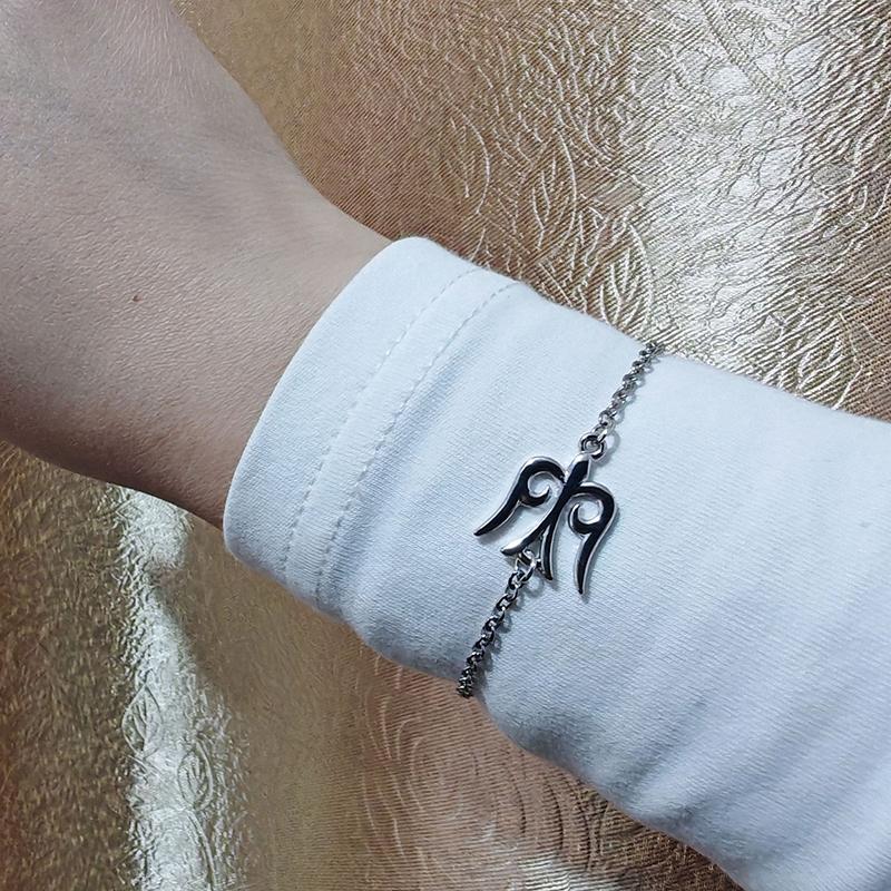 Almaty Hirtenhorn Armreif für Damen Tibetischer Ethno-Stil Armreife Einzigartiger Personalisierter Armreif Schmuckzubehör Geschenke