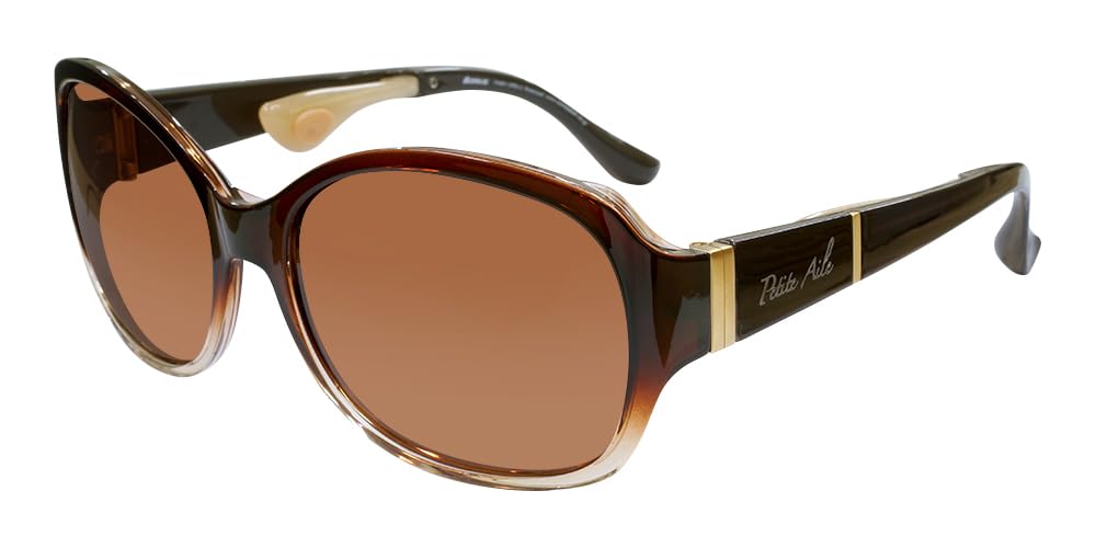 

EyeZone Высокоэффективные поляризованные солнцезащитные очки Petitelle IDRIVE Отсутствие носа не портит ваши солнцезащитные очки типа [iZONE] Женские P4801-DR2-2 накладки,