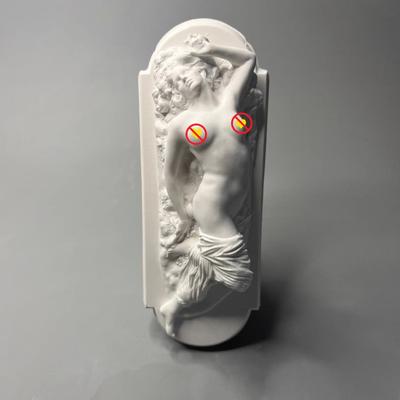 Creative Roman Figures Relief Plaster Statue Desk Decoration Ornaments Characters Sculpture Sketching Practice Home Decoration