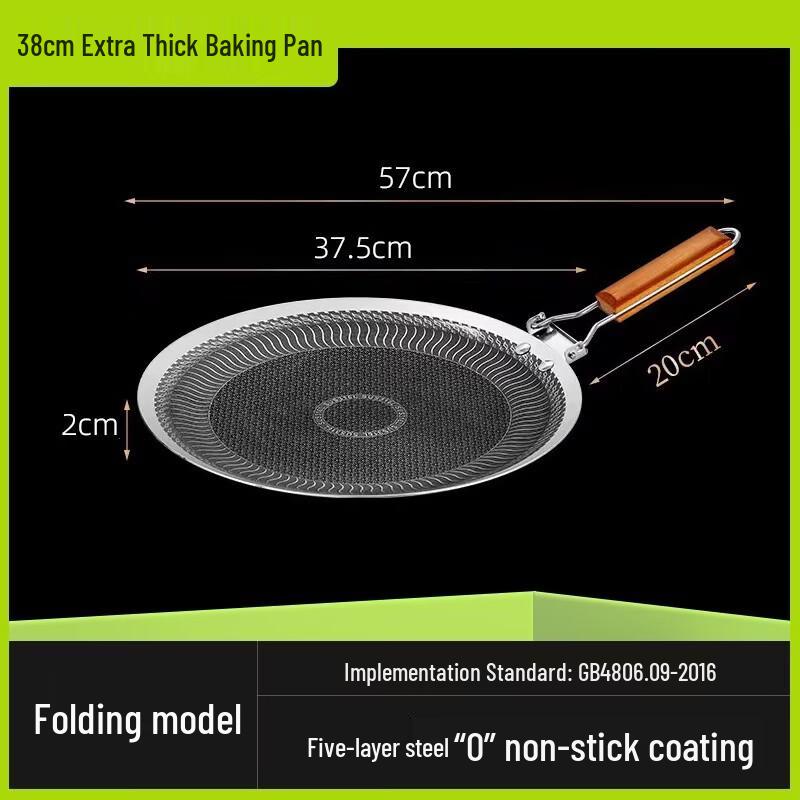 Yipan Outdoor Korean BBQ Grill Pan 316L Stainless Steel