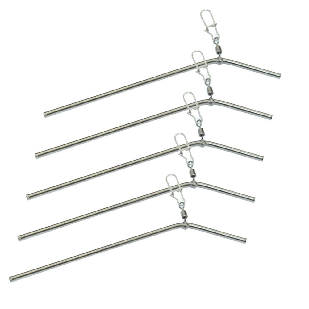 5 Stück Kleiner Stil Messingrohr Angelzubehör 50/70/90mm Anti-Tangle Bo-oms Kleine Kupferrohr Balance Meeresangeln Balanceverbinder