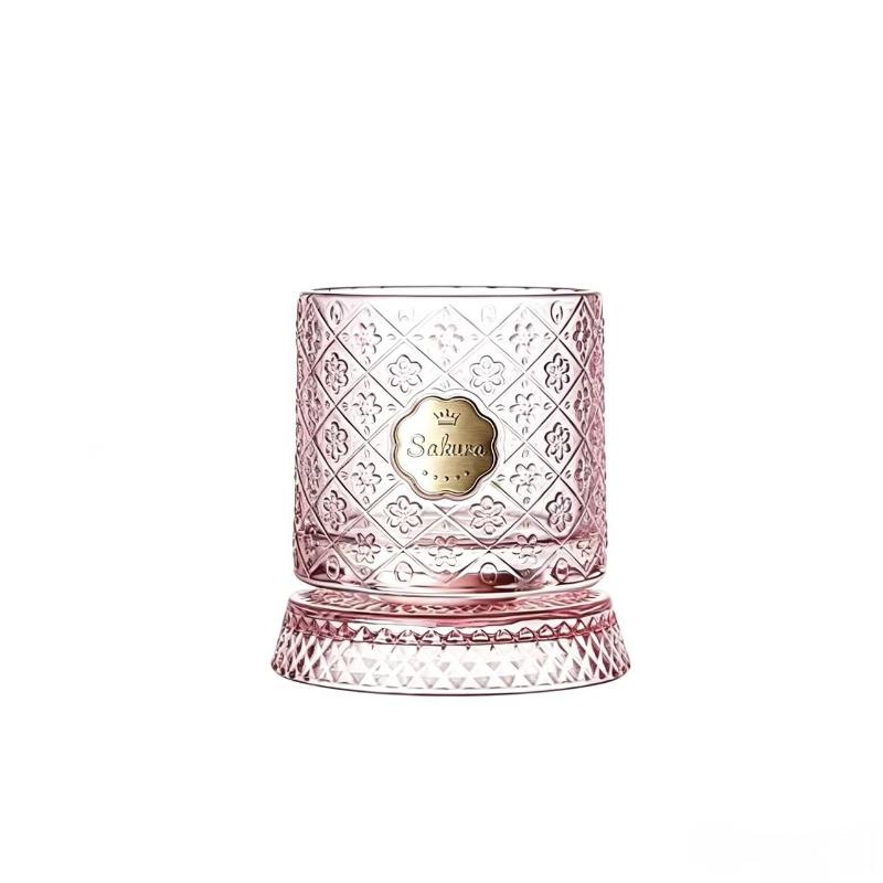 360 Degree Rotating Whiskey Glass Crystal High-end with Base Beer Glass Bar Accessories Wine Glasses Cocktail Glass