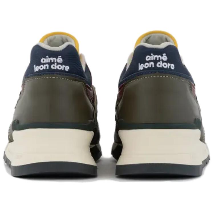 New New Balance 997 MiUSA Aimé Leon Dore Dark Moss Angora U997AIM