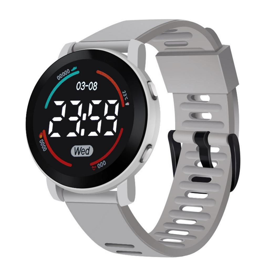 Men's Digital Watch Sports Electronic Watch With Luminous Display, Running Timer, Alarm Clock, Resistant Fitness Watch For Outdoor Activities