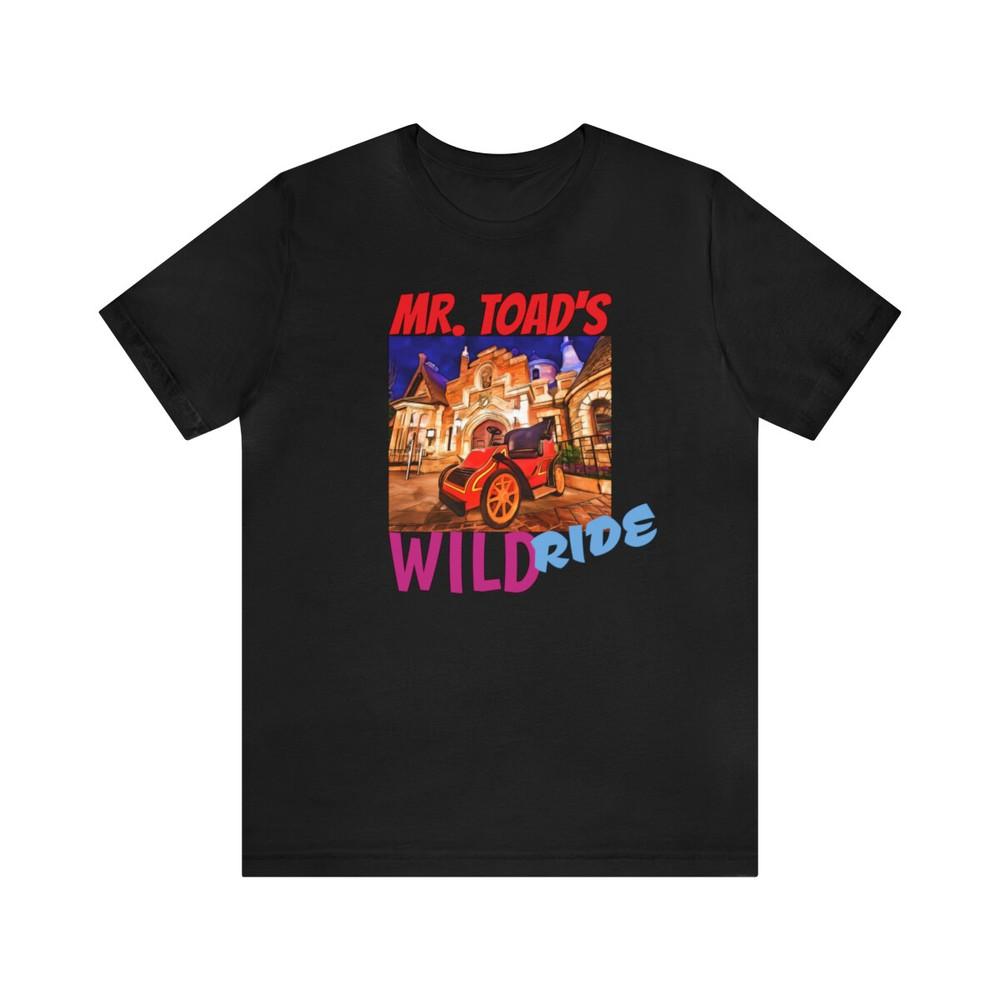 Tee Painting of Disneyland ~MR. TOAD S Wild ride Unisex T-Shirt M