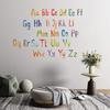Luminous Wall Sticker Waterproof DIY Educational English Alphabet Self-adhesive Sticker Decal Home Decor