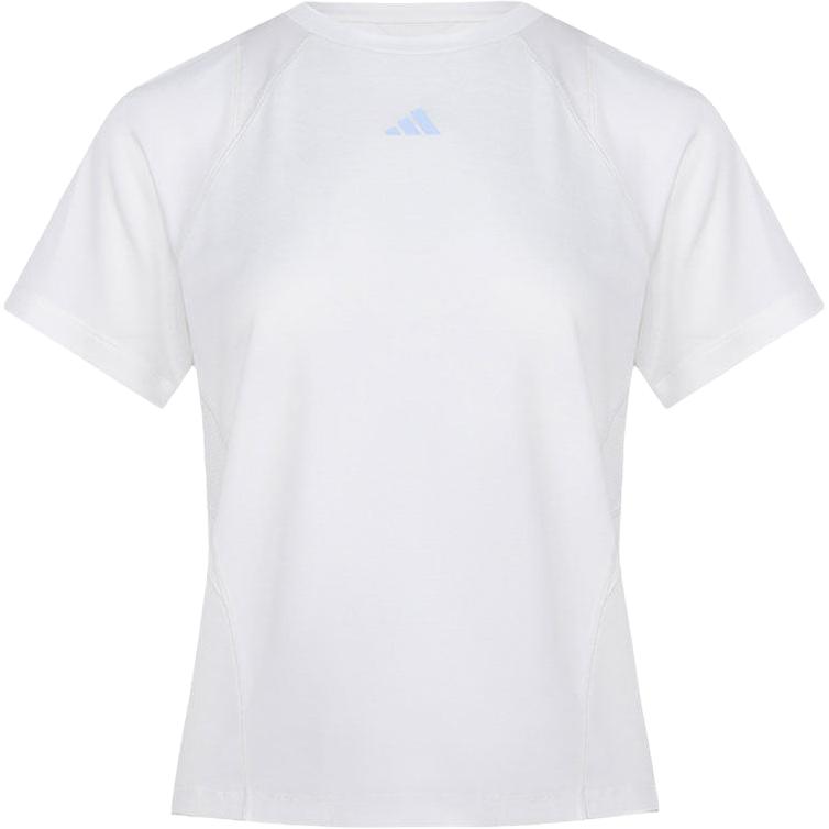 Adidas Sport Casual Striped Short Sleeve T-Shirt Women Tops IA6099 S