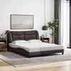 VidaXL Bed Frames with Headboard, Upholstered Bed, Slatted Bed Base, Double Bed, Adult Bedroom Bed 3207782