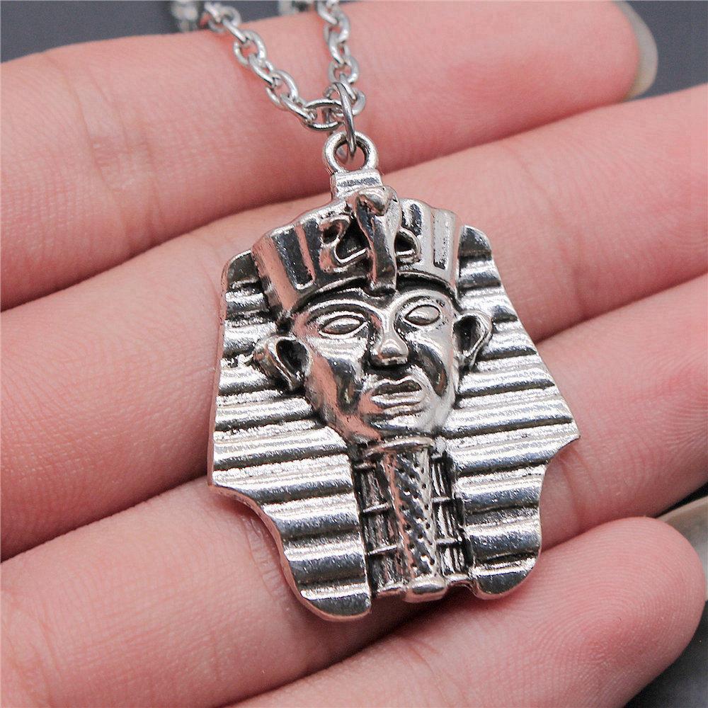 45cm Oder 70cm Lange Kette Halskette Pharao Chef Vintage Schmuckzubehör QN060