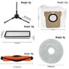 Accessories for Xiaomi X20 Pro/X20Max: Roller Brush, Side Brush, Filter, Mop Cloth, Dust Bag