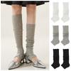 Open Toe Mid-tube Stocking INS Lolita Boots Cover Fashionable JK Long Socks  Girl