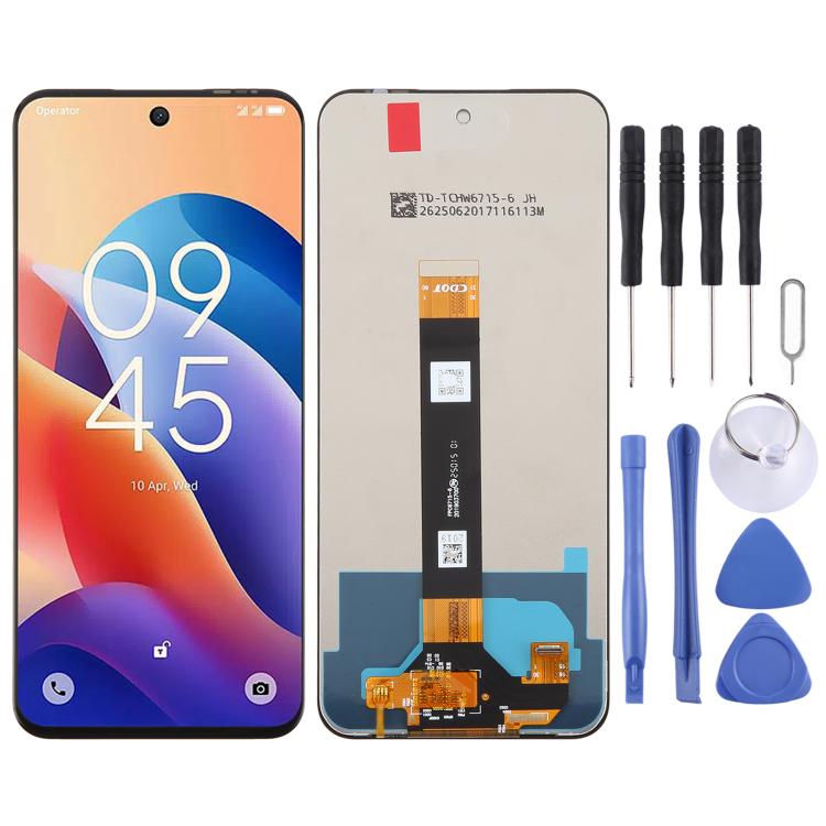 

ЖК-экран с дигитайзером в полной сборке For TCL 60 SE T517H