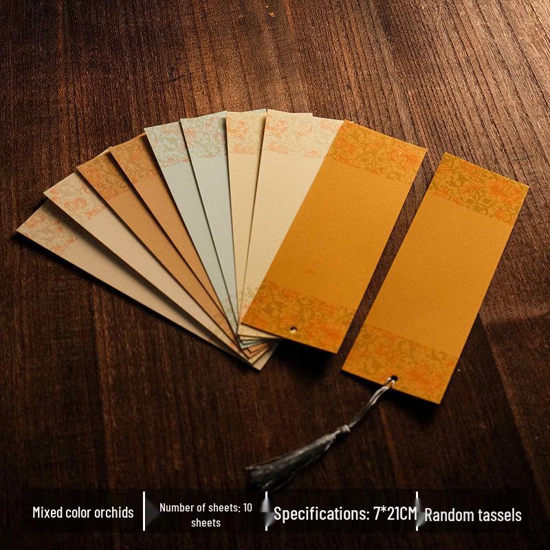 Handmade Chinese Xuan Paper Bookmarks for Painting and Calligraphy