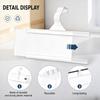 10Pcs Translucent Label Holder Plastic Plastic Hang Tag Price Tag Holder  Retail Store Display