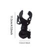 1pc 360° Rotating Bicycle Light Mount U-shaped Flashlight Holder, Universal Non-slip Bike Light Clamp Cycling Accessories