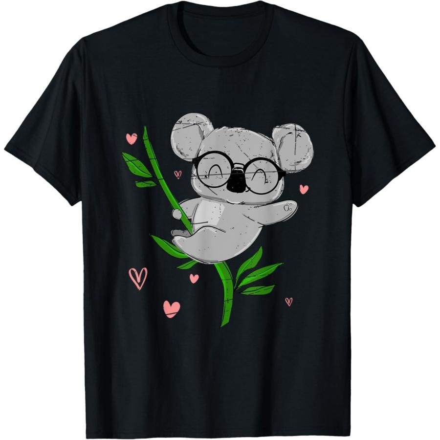 

Cute Zoo Animal Australia Eucalyptus Climbing Koala T-Shirt XXXXXL різнокольоровий