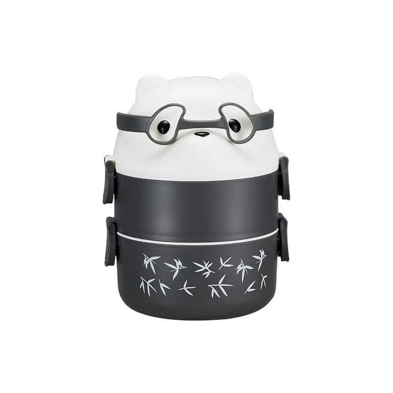 Kids Cartoon Double-Layer Microwave Lunch Box