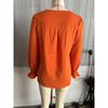V-neck Pullover Chiffon Shirts Flared Long-sleeved Women's Blouses & Shirts