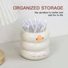 Cartoon Pen Holder Desktop Pencil Organizer Makeup Brush Storage Cups Plastic Ducks Pen Bucket Pen Pencil Pot Pen Storage