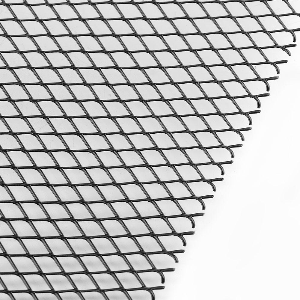 6x12mm Aluminum Alloy Car Grille Mesh Net Grid Body Bumper Rhombic Grill Universal