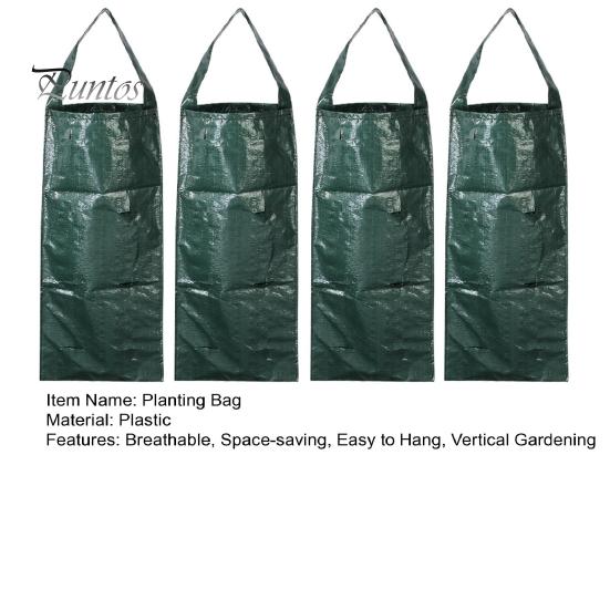 Hanging Grow Bag Upside Down Tomato Planter Strawberry Planting Bag for Home Garden Balcony Easy Vertical Gardening