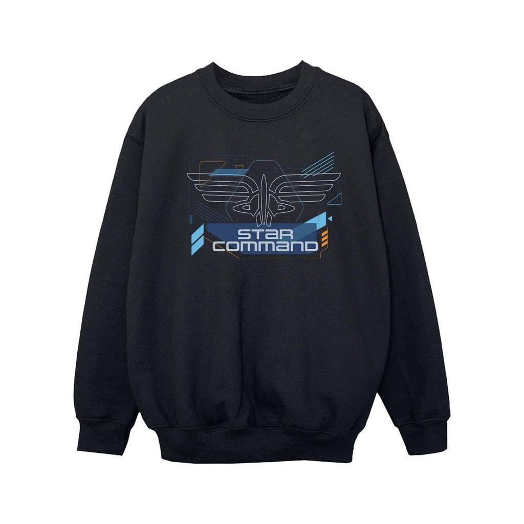 Disney Girls Lightyear Star Command Icons Sweatshirt