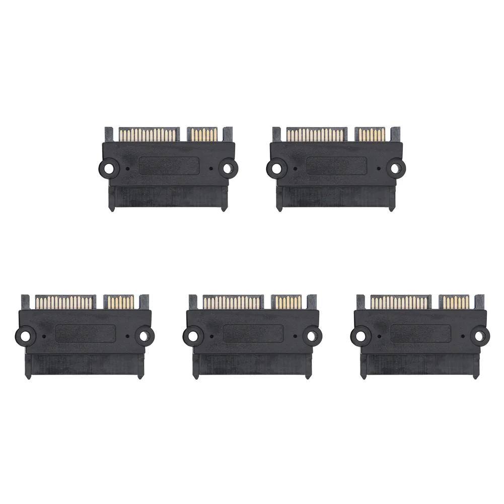 7+15 Male To Female Converter Head 22Pin Power Data Adapter SATA To SATA Adapter Data Power Transfer Connector Adapter 1-20PCS